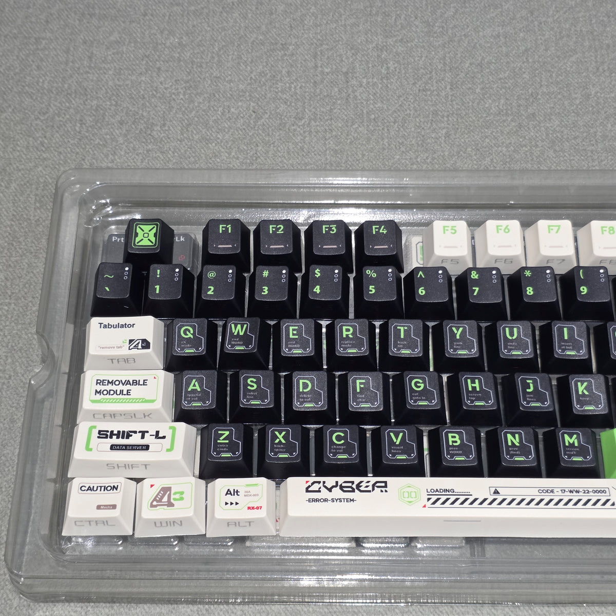 Phantom Mecha Cherry Side Backlit PBT Keycaps