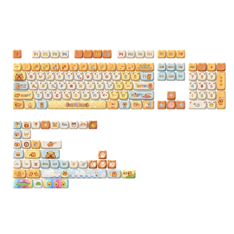 AKKO Capybara MAO PBT Keyaps