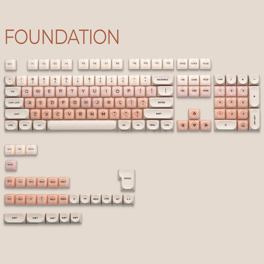 Foundation HOA Profile Translucent Keycaps