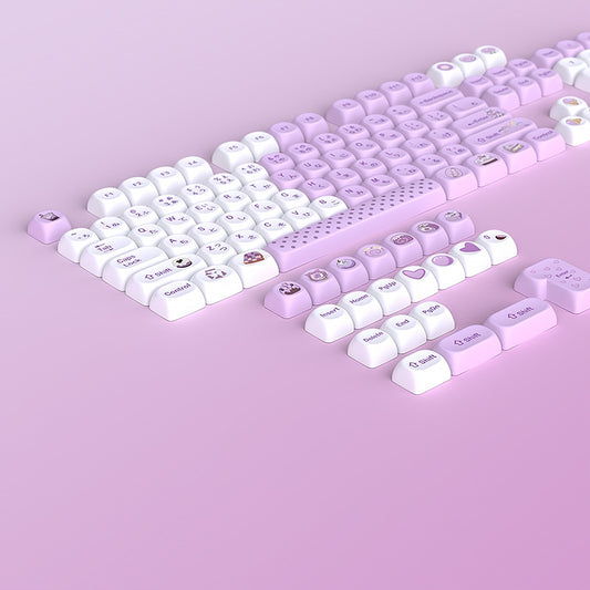 Taro Bobo Japanese MOA PBT Keycaps