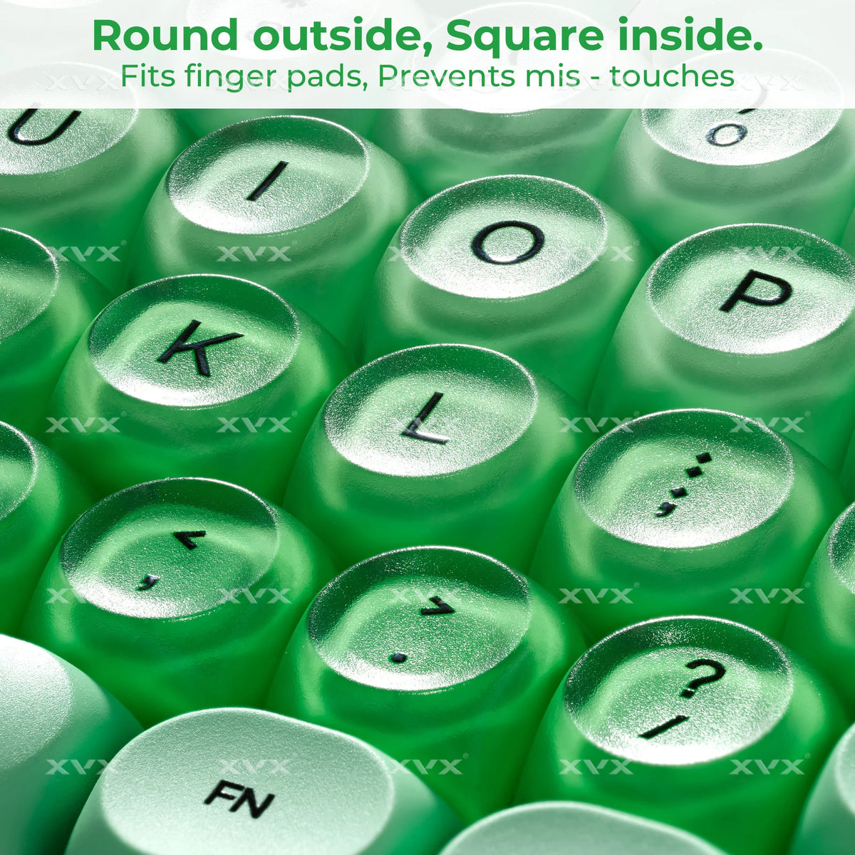 Green Primer HOA Profile Translucent Keycaps