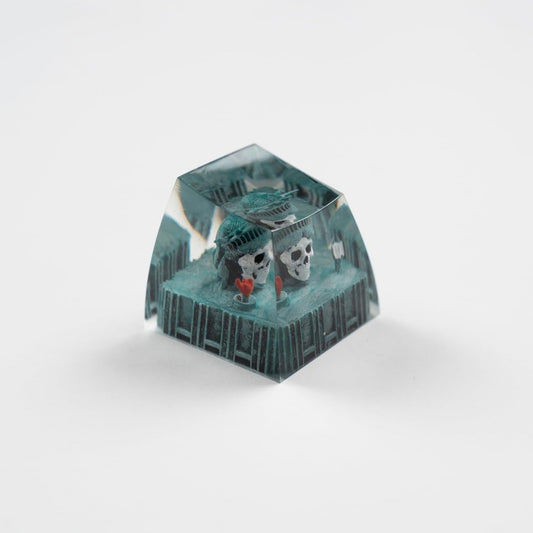 Statue Skull Resin Artisan Handmade 1u Keycap