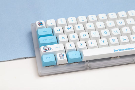PRICE DROP Doraemon XDA PBT Keycaps Bag Packaging