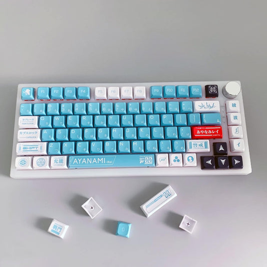 EVA-00 Ayanami Japanese XDA Profile Keycap Set
