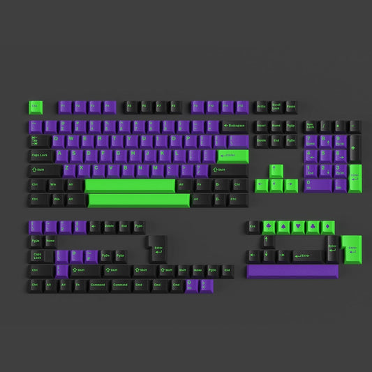 Eva 01 Quality Cherry Doubleshot Keycaps