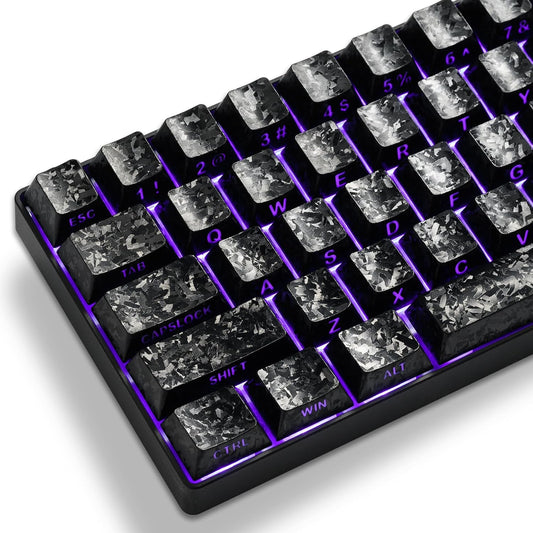 Womier Forged Carbon Side Backlit Cherry Keycaps