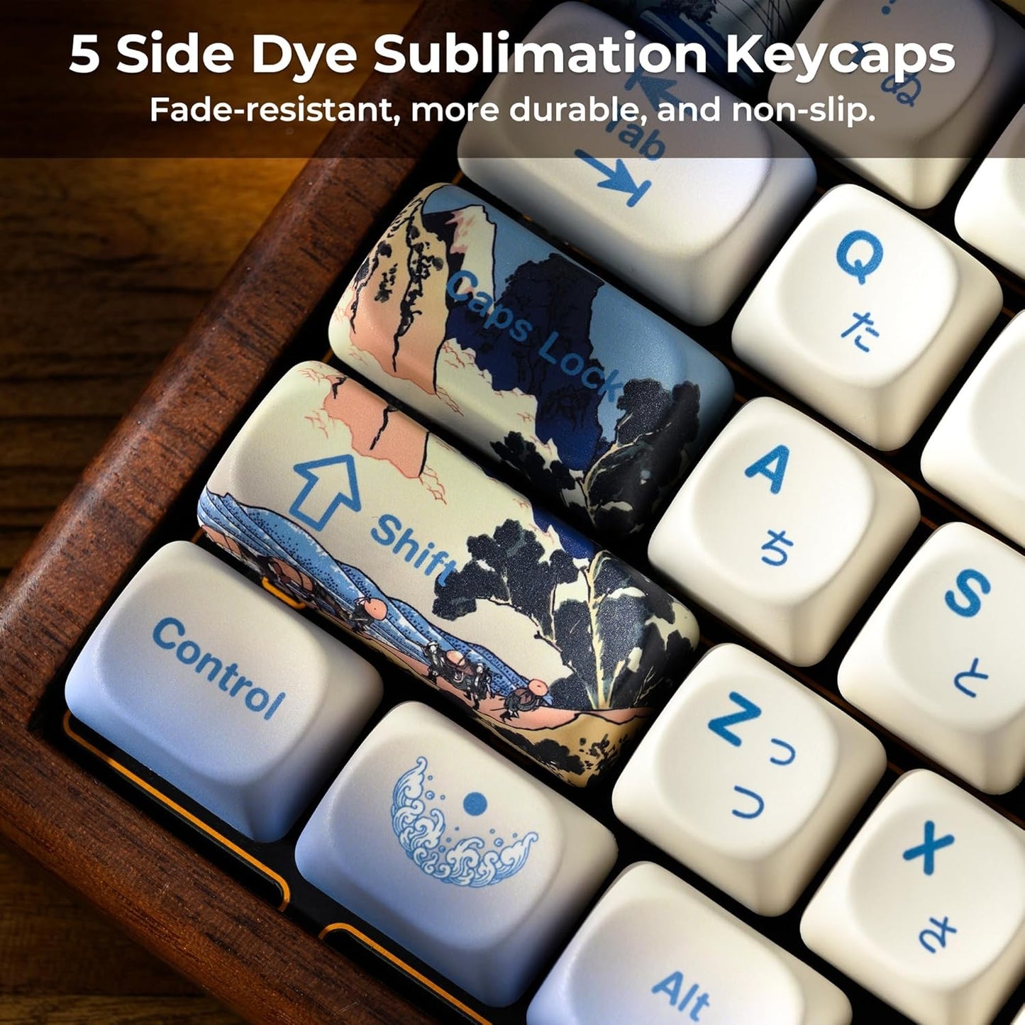 Fuji Mountain Premium Moa PBT Keycap