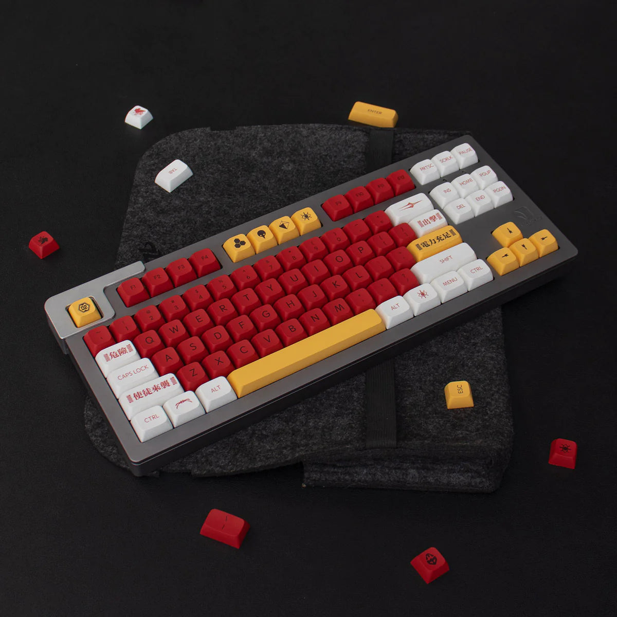 Evangelion 02 XDA PBT KEYCAPS