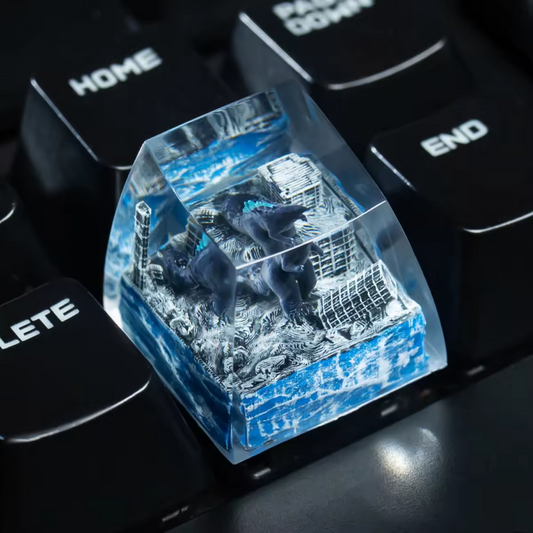 Godzilla Resin Handmade Artisan keycap