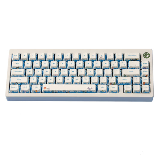 PRICE DROP Deep Sea Party Cherry PBT Keycaps