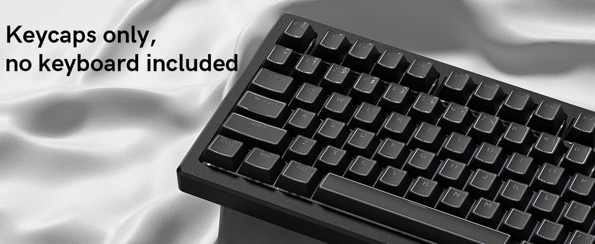 Top Backlit Dark Knight Prism Cherry PBT Keycaps