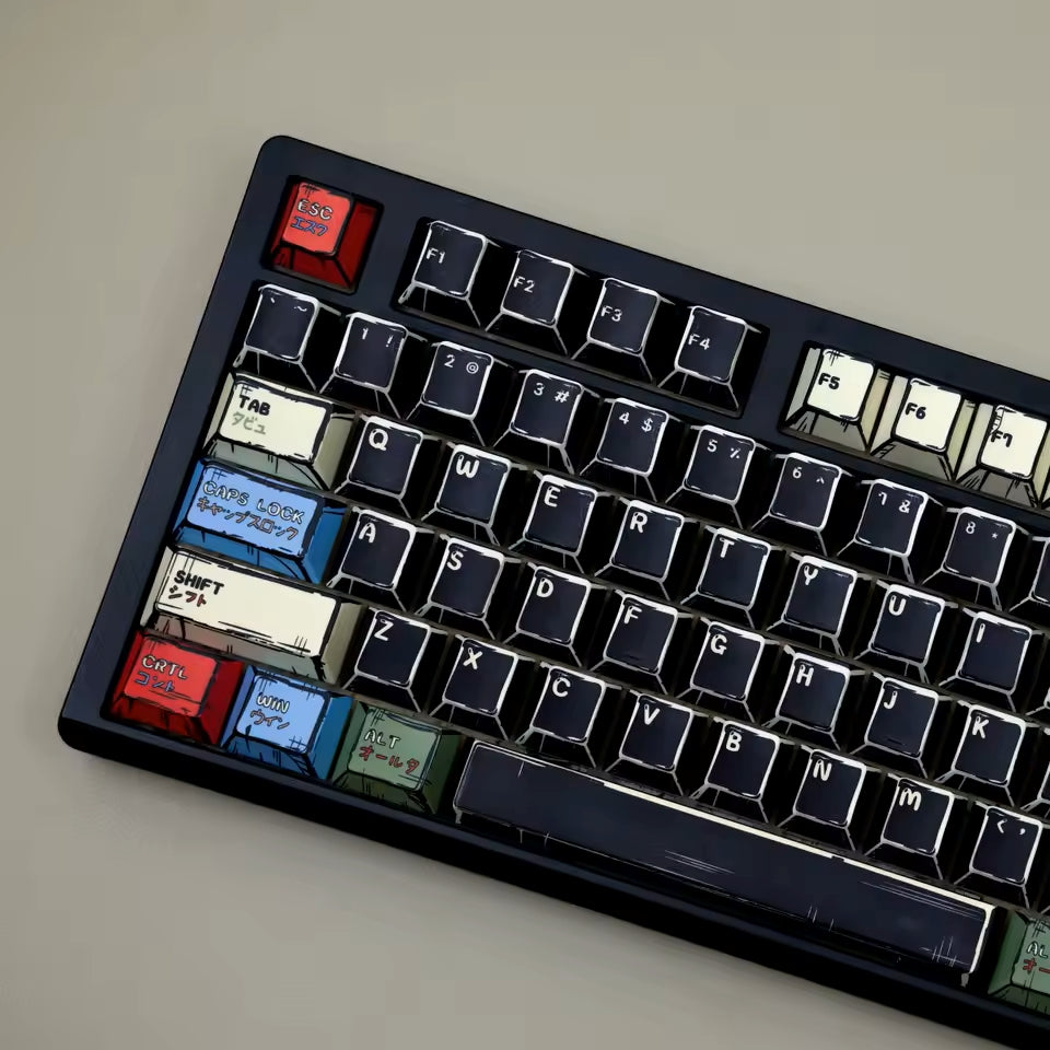 Godzilla Comic Manga Cherry 1.7mm Thick Keycaps