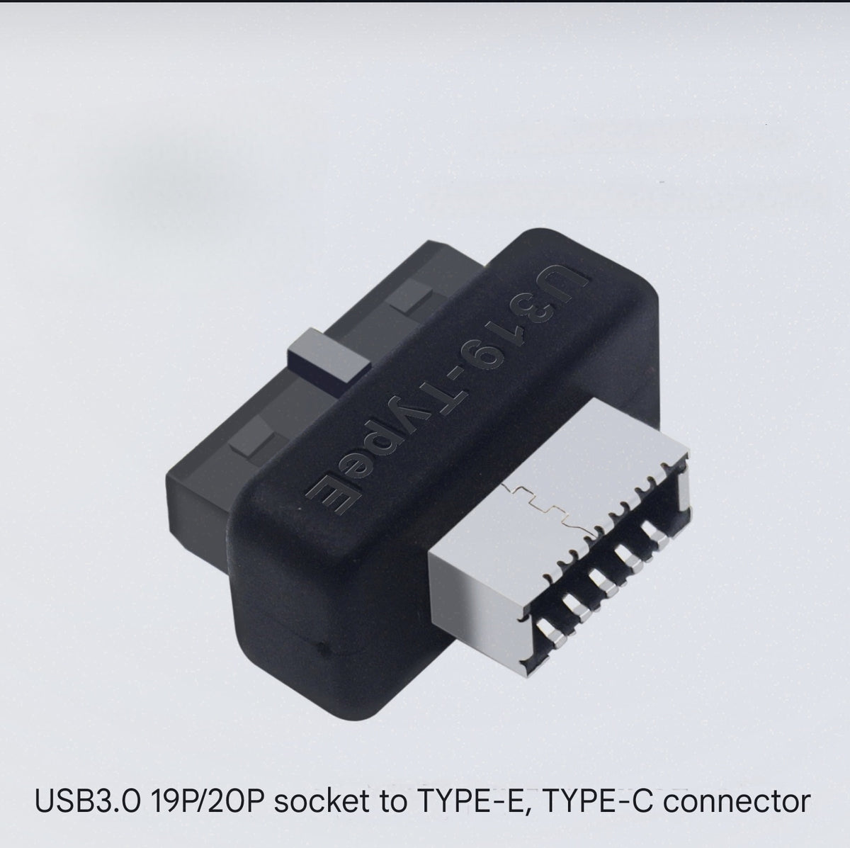 Motherboard USB 3.0/3.1 to USB E (Front Panel USB C Female) Converter Adapter