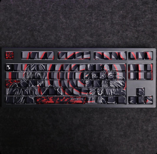 Death Note Anime Manga Series Side Backlit Cherry PBT Keycaps