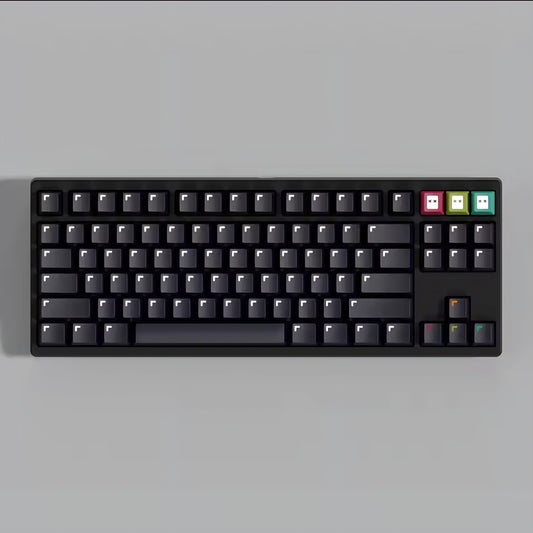 Pixel Inspired Cherry PBT Jet Black Extended Keycaps