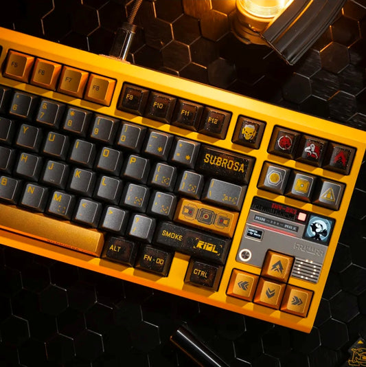 Delta Force: Subrosa D-Wolf High Quality PBT PC Metallic Paint Keycaps