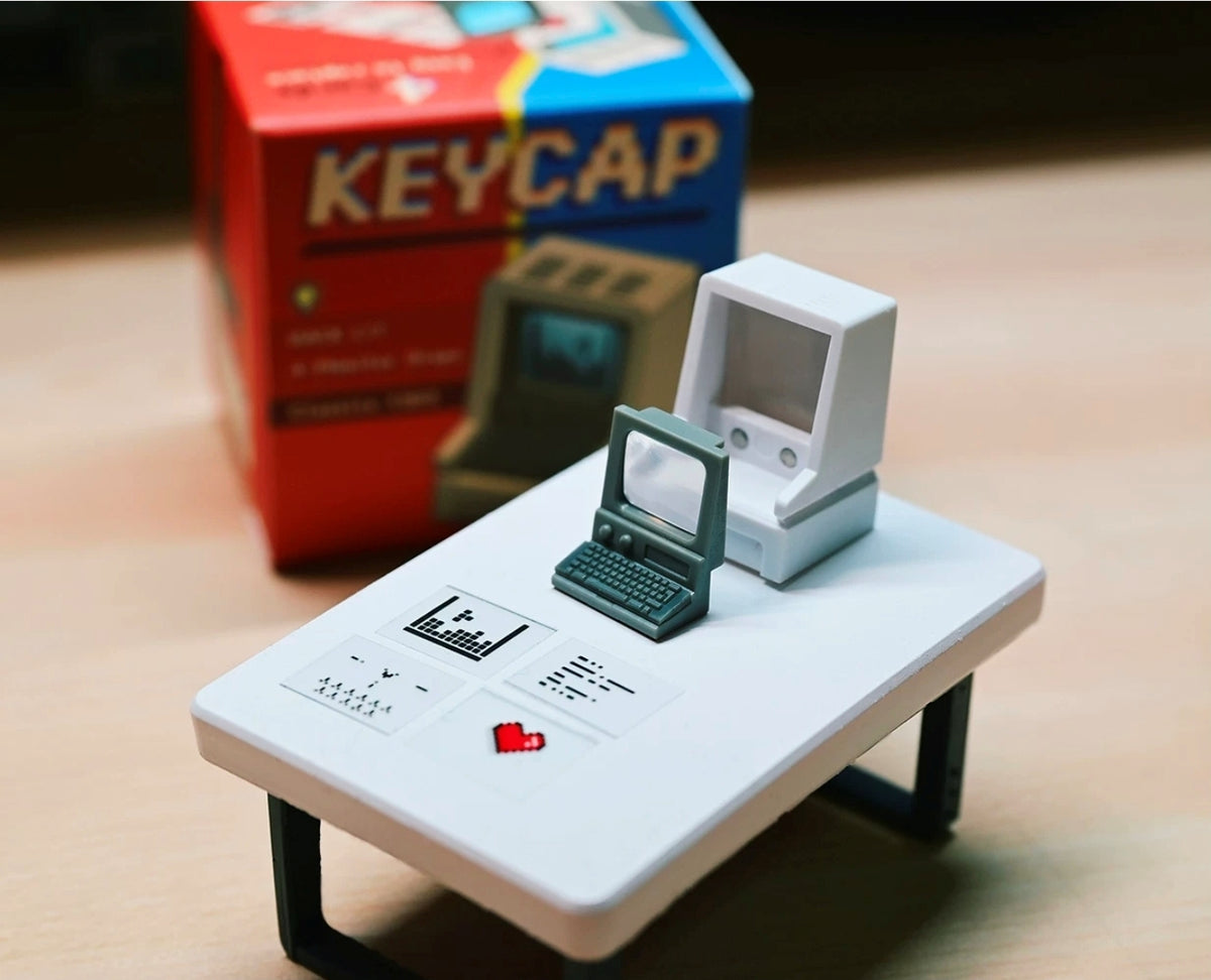 Hazeltine 1500 Retro Backlit Artisan Keycap
