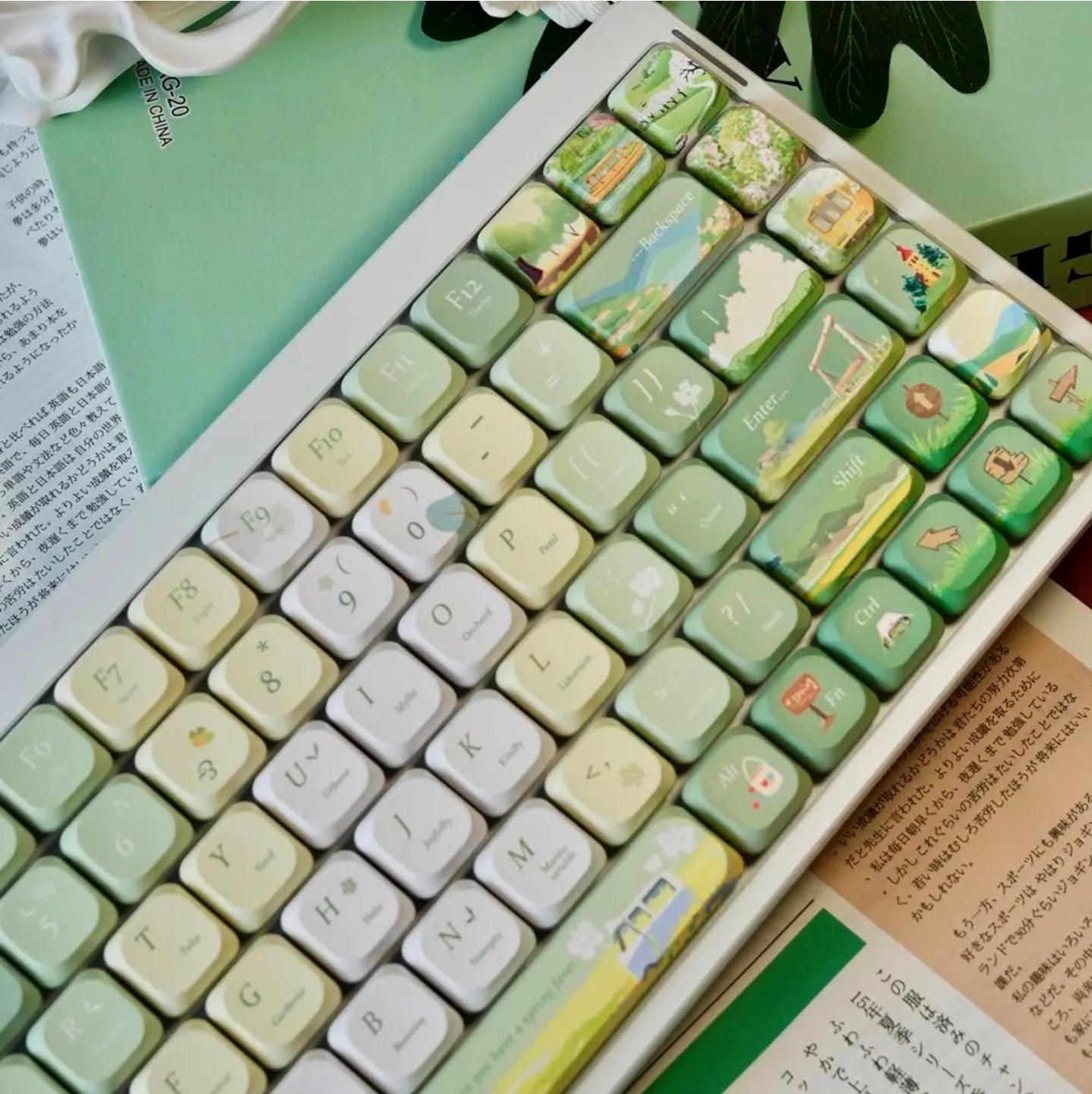 Wanderlust Low Profile PBT Keycaps