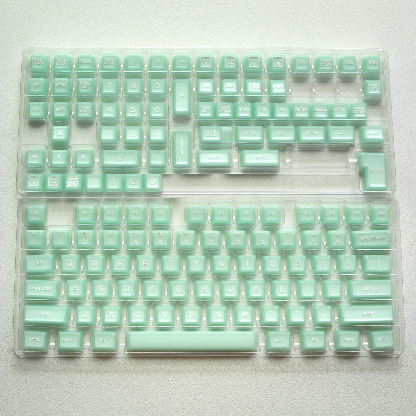 Cyan SA Profile PBT Keycaps