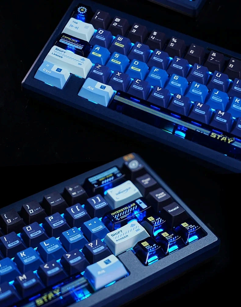 Interstellar Stay Cherry PBT Keycaps With Storage Box Dye SuB Version