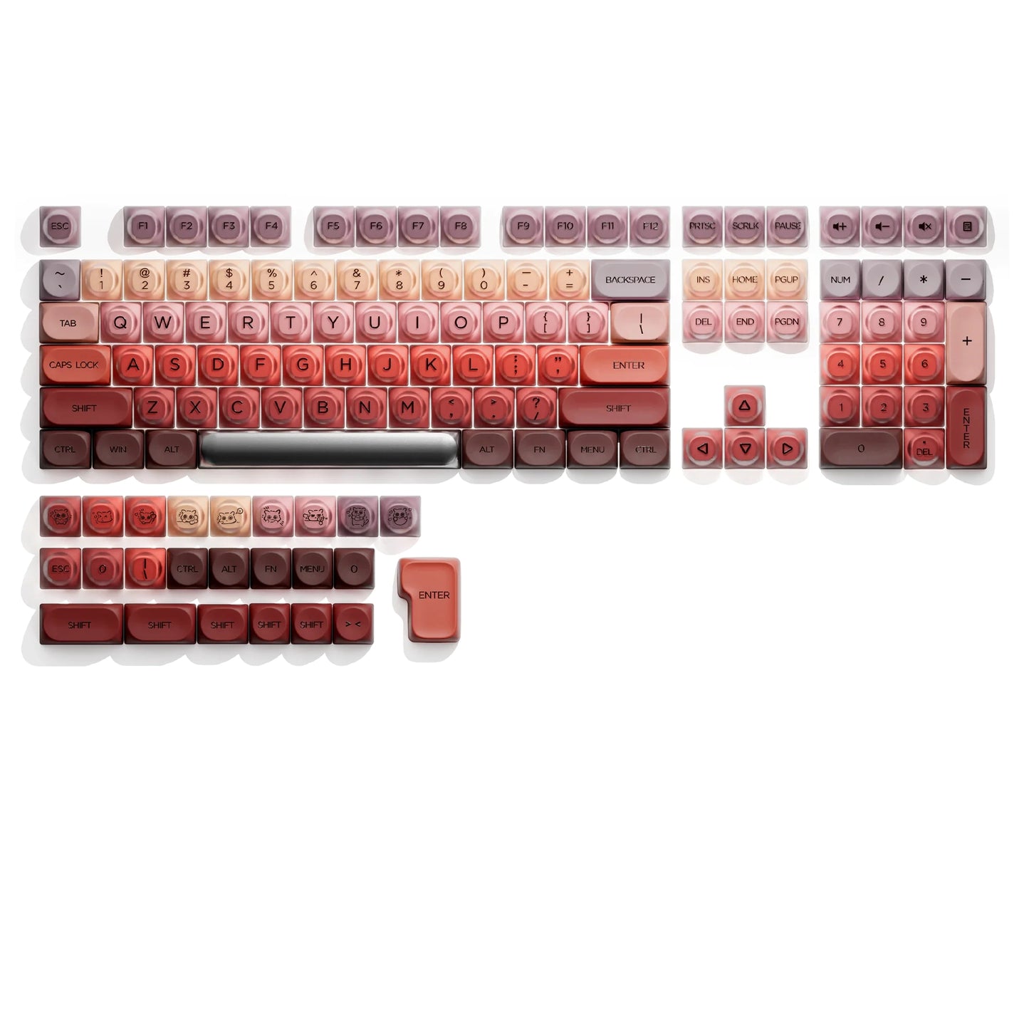 Berry Kiss HOA Profile Keycap