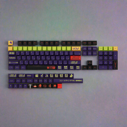 Evangelion 13 Japanese XDA PBT Keycaps