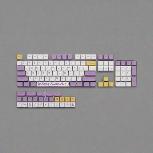 PRICE DROP Taro Milk Japanese XDA Keycaps