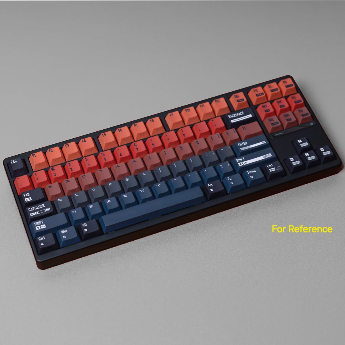 Uni Gradient Dual Legends Backlit Keycaps