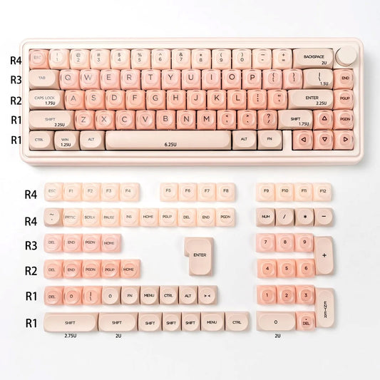 Foundation HOA Profile Translucent Keycaps