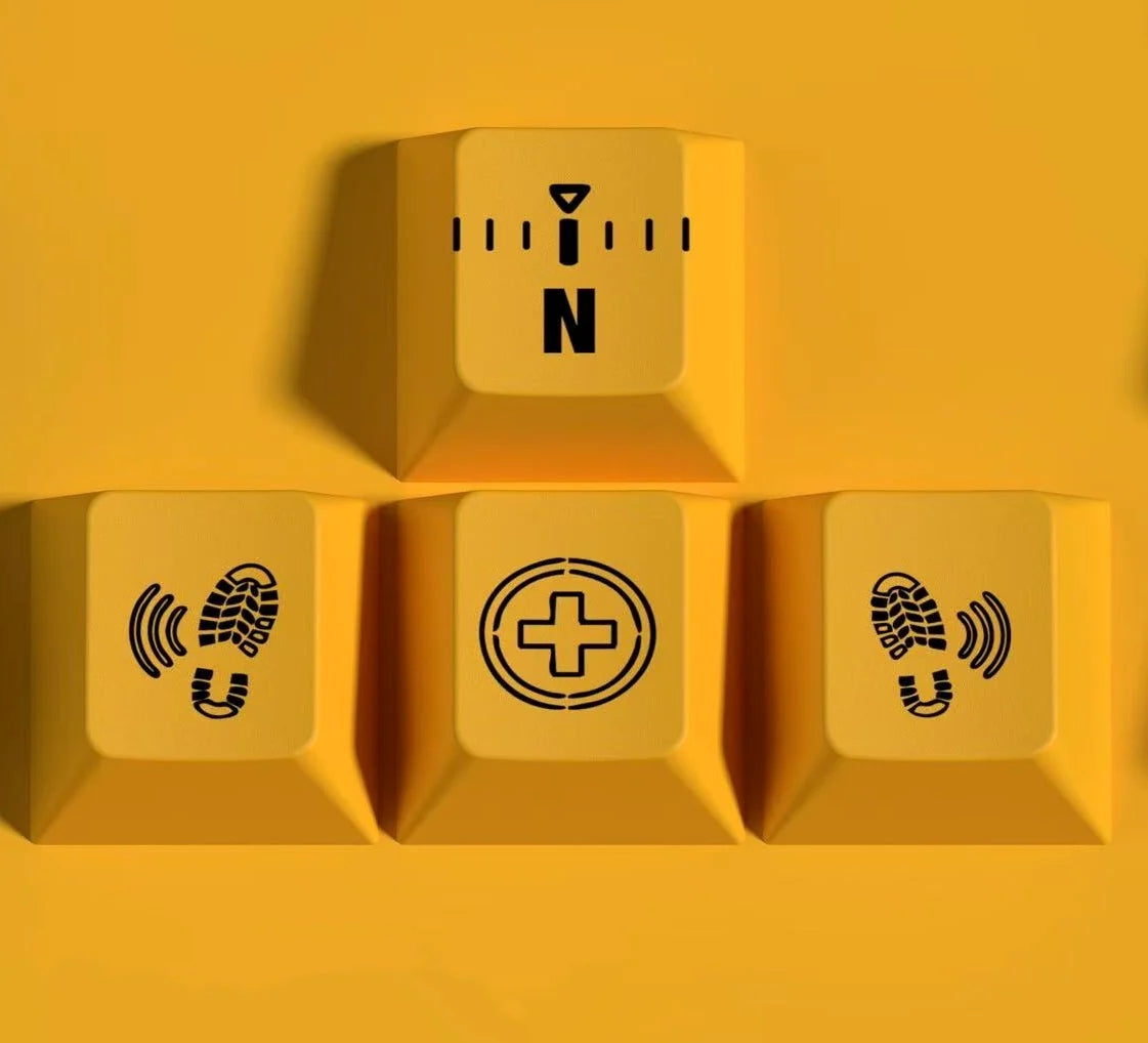 PUBG Cherry PBT Keycaps