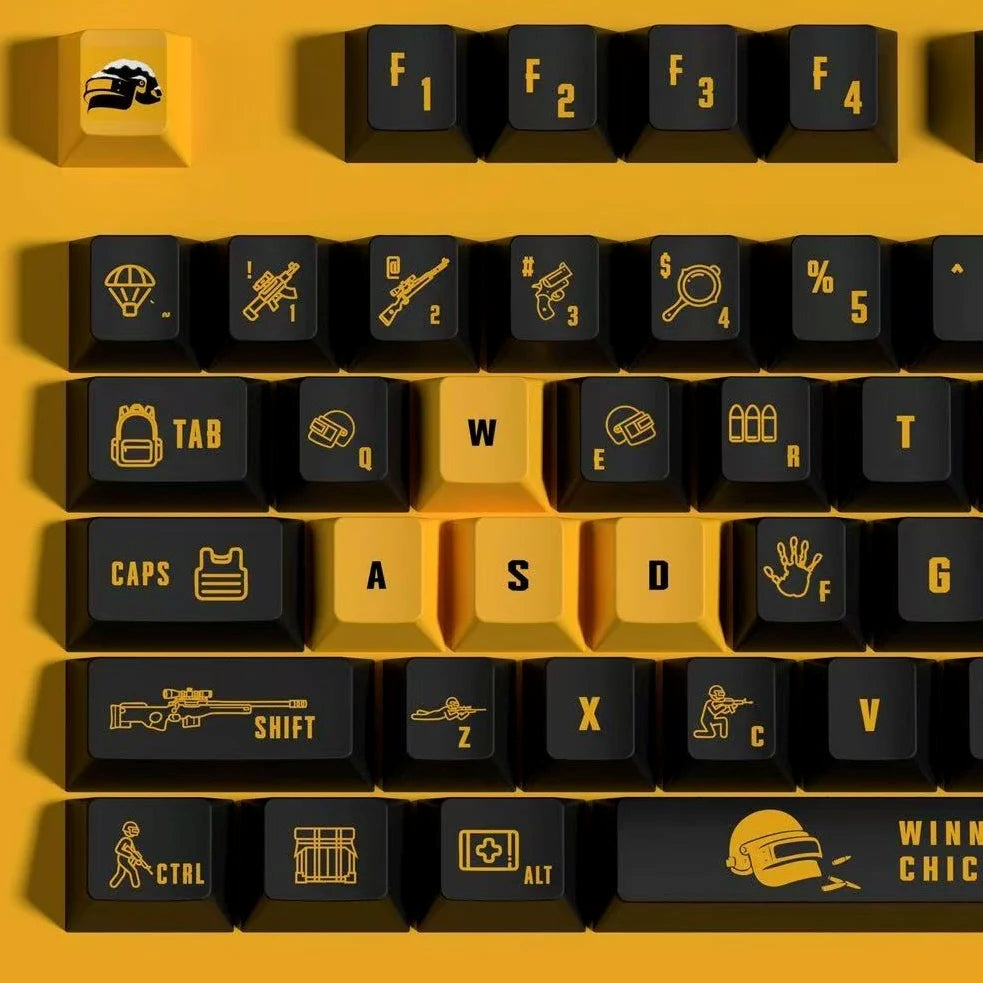 PUBG Cherry PBT Keycaps