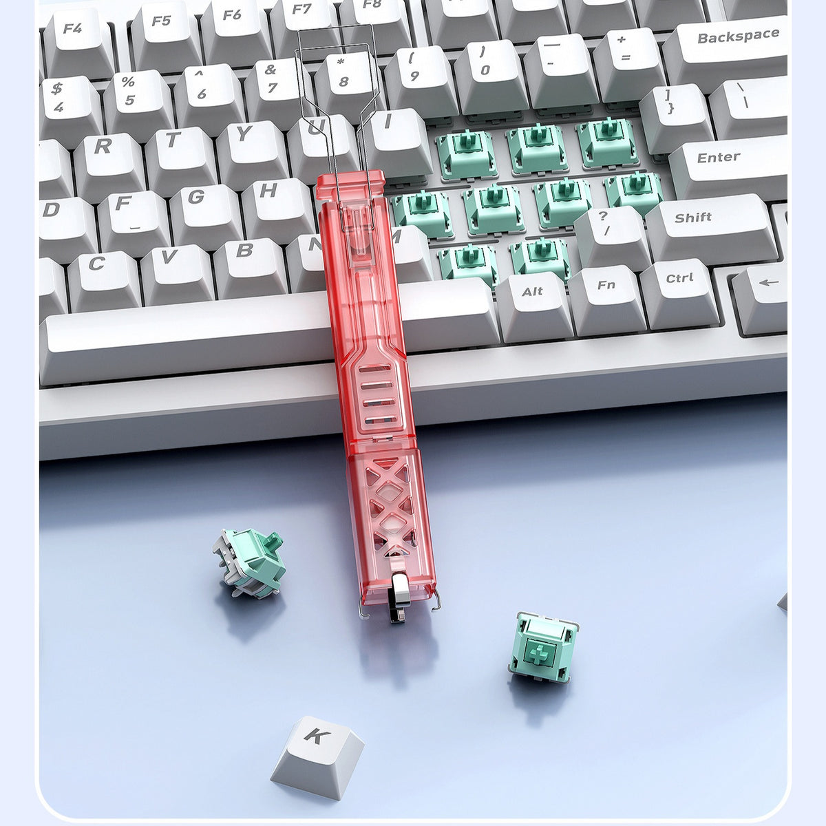 2 in 1 Keycap & Switch Puller For Mechanical Keyboards