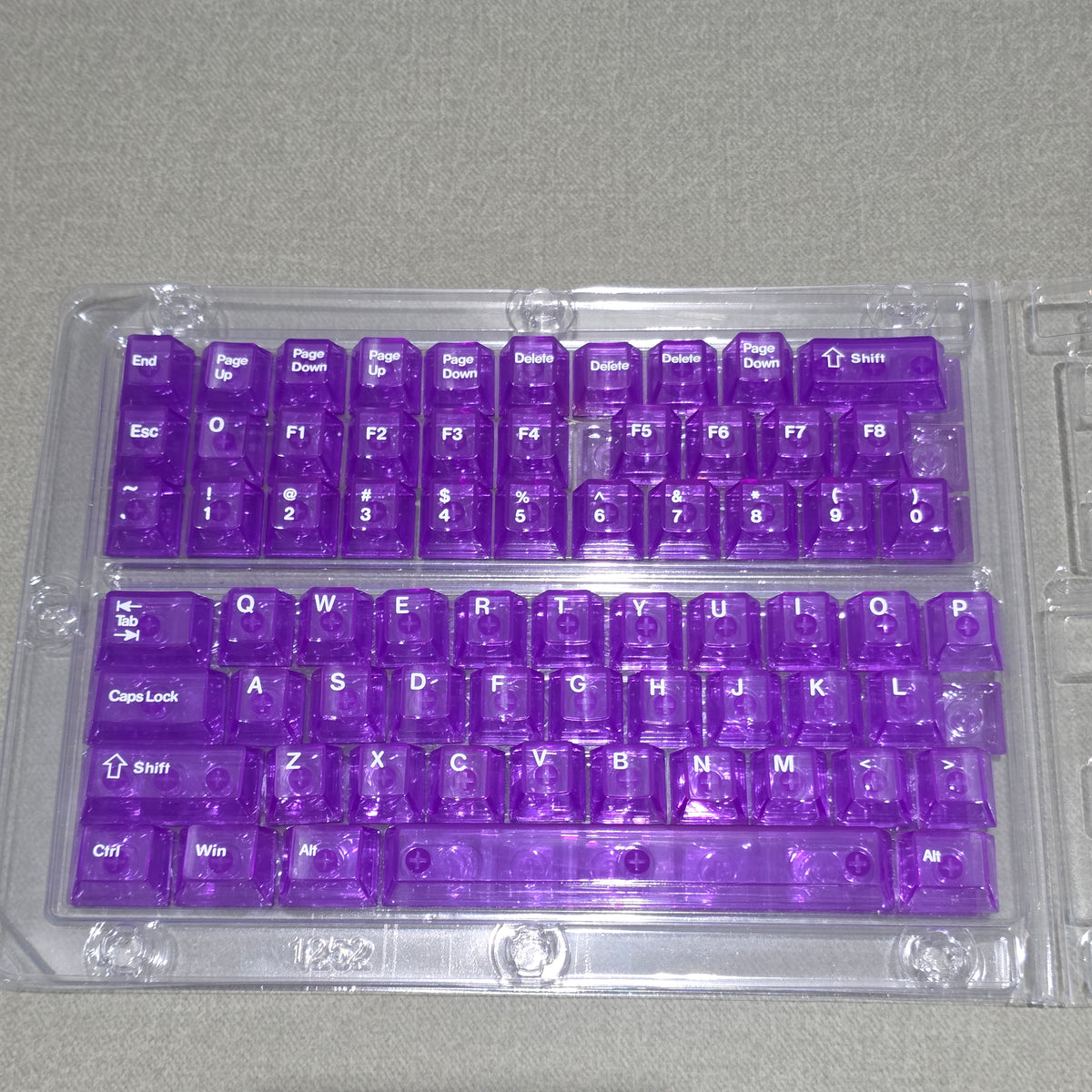 Gengar Dual Tone Extended PBT PC Cherry Keycaps
