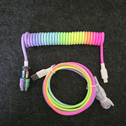 Colourful Gx16 Aviator Connector Premium Mechanical Keyboard 3.5m Cable