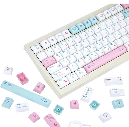 Weather Forecast Xda Thick PBT Keycaps