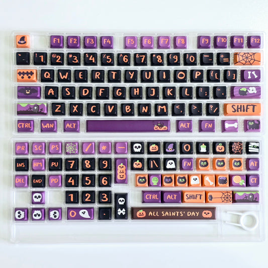 Halloween XDA Pbt Keycaps