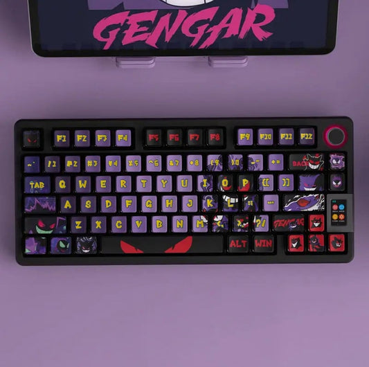 Gengar PBT-PC OEM Bottom Backlit Pudding Keycaps
