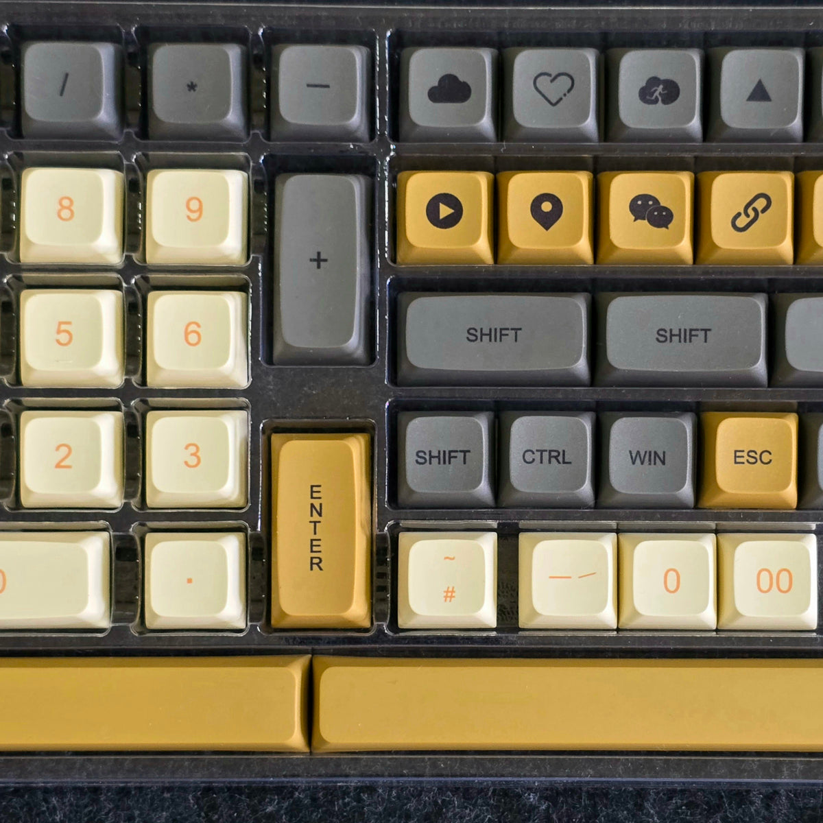 Shimmer Version 2 XDA Thick PBT Keycaps