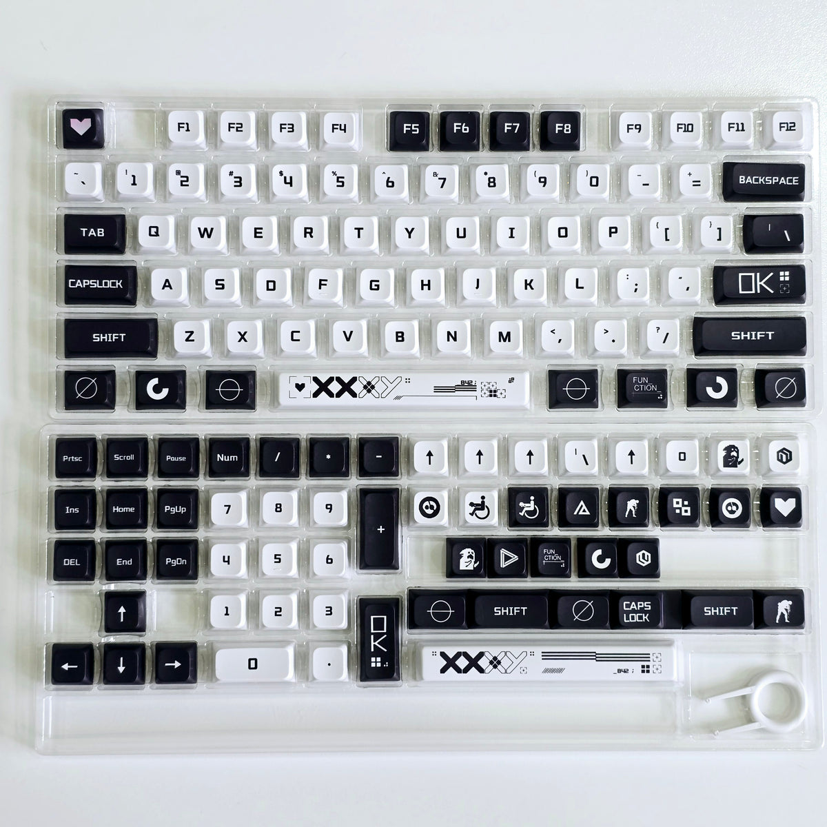 Counter Strike Print Stream XDA PBT Keycaps