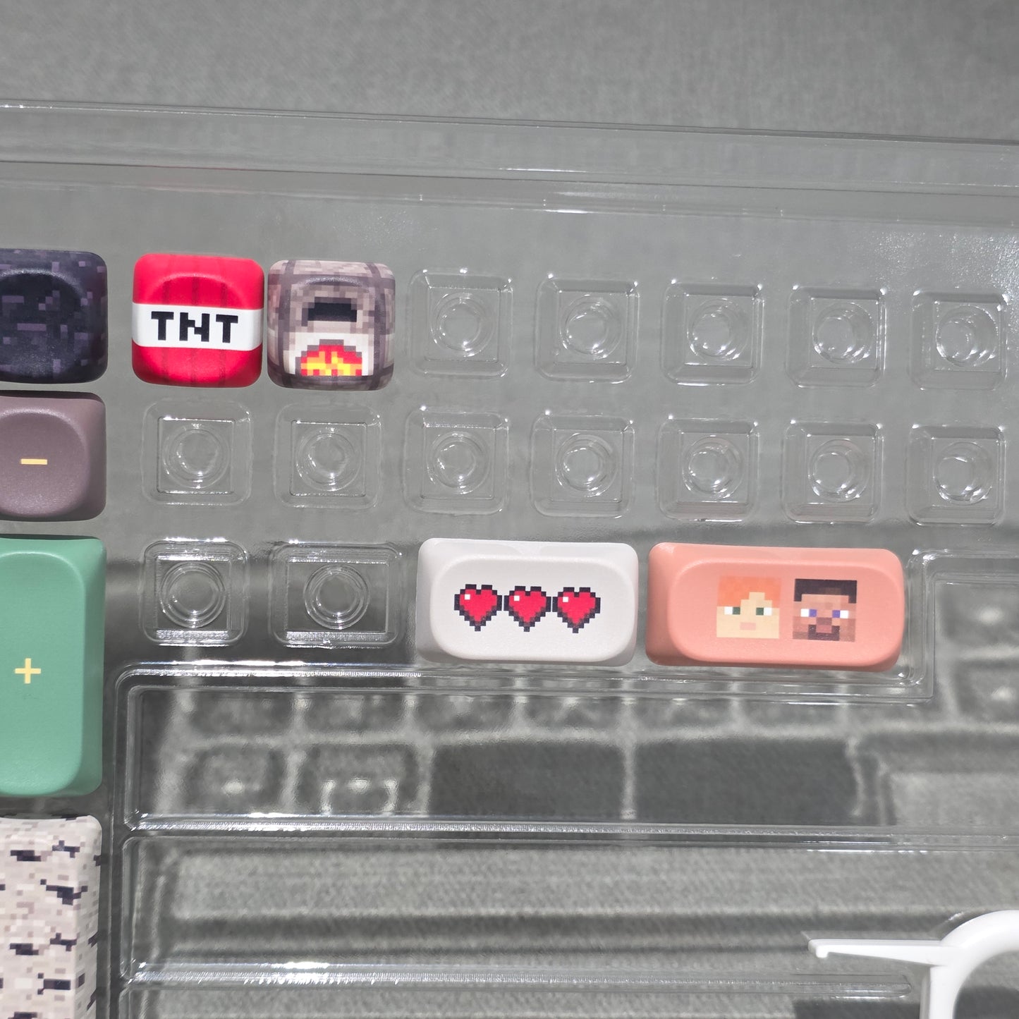 Minecraft Premium Quality MOA PBT Keycaps