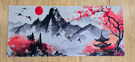 Cherry Blossom Landscape Smooth XXL Deskmat