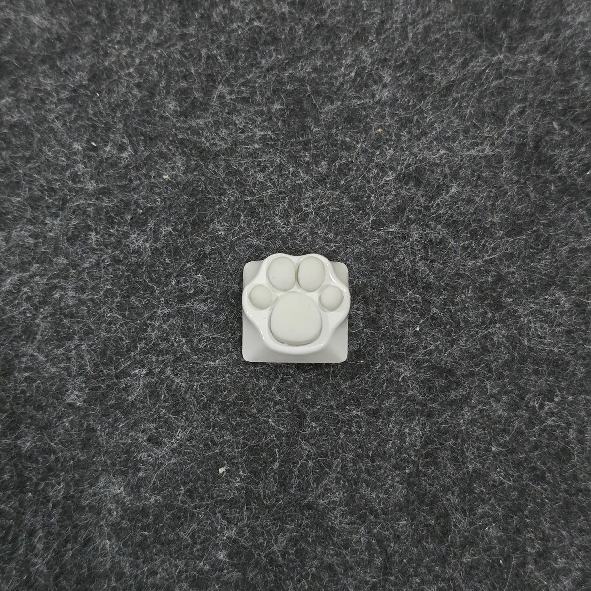 Silicon Cat Paw Heavy Metal Base Artisan Keycap 1u