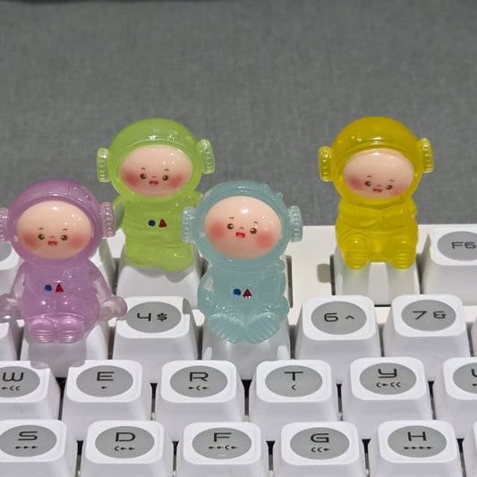 Baby Astronauts Artisan Keycaps