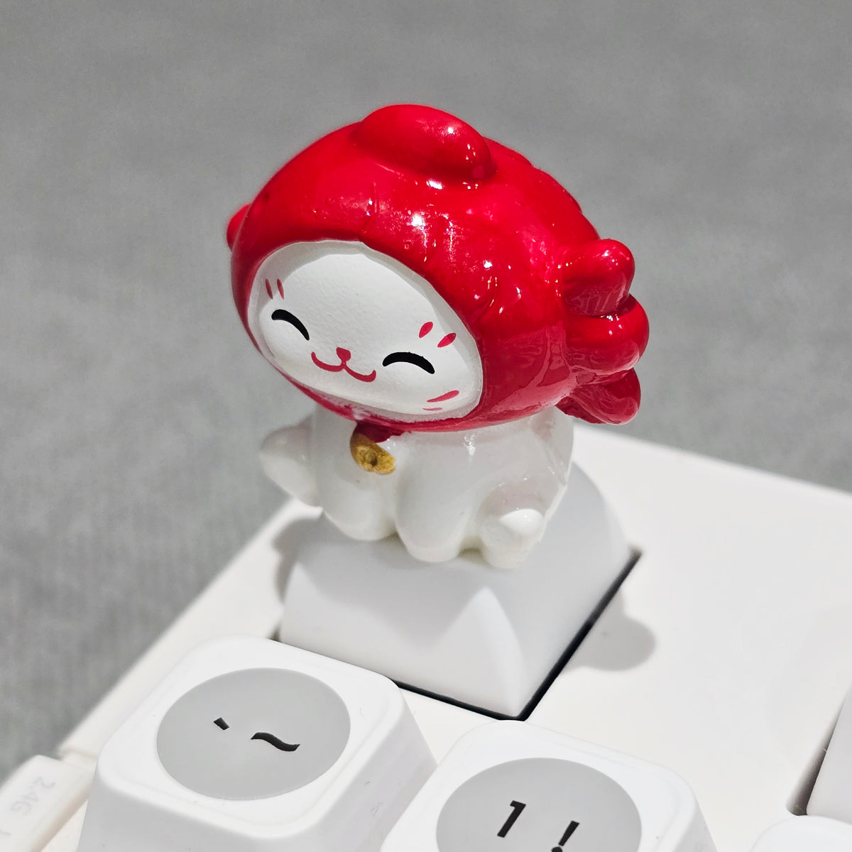 Lucky Fortune Cat Resin Artisan Keycap