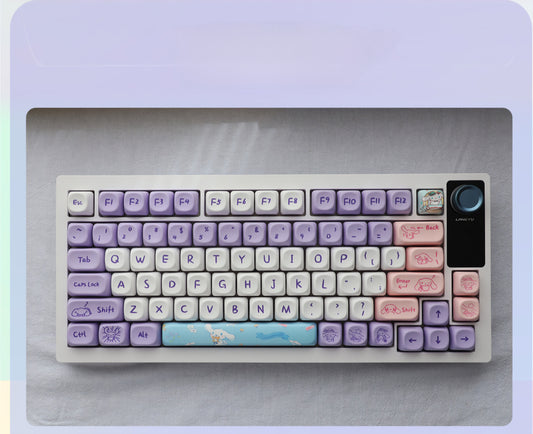 Cinnamon Rabbit MOA PBT Keycaps Mac Compatible