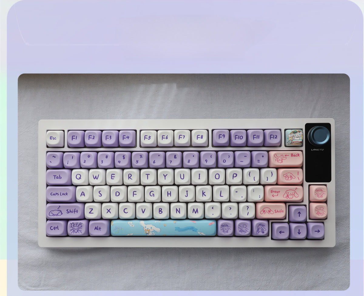 Cinnamon Rabbit MOA PBT Keycaps Mac Compatible