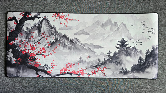 Sakura Mountains Premium Control Surface XXL Deskmat