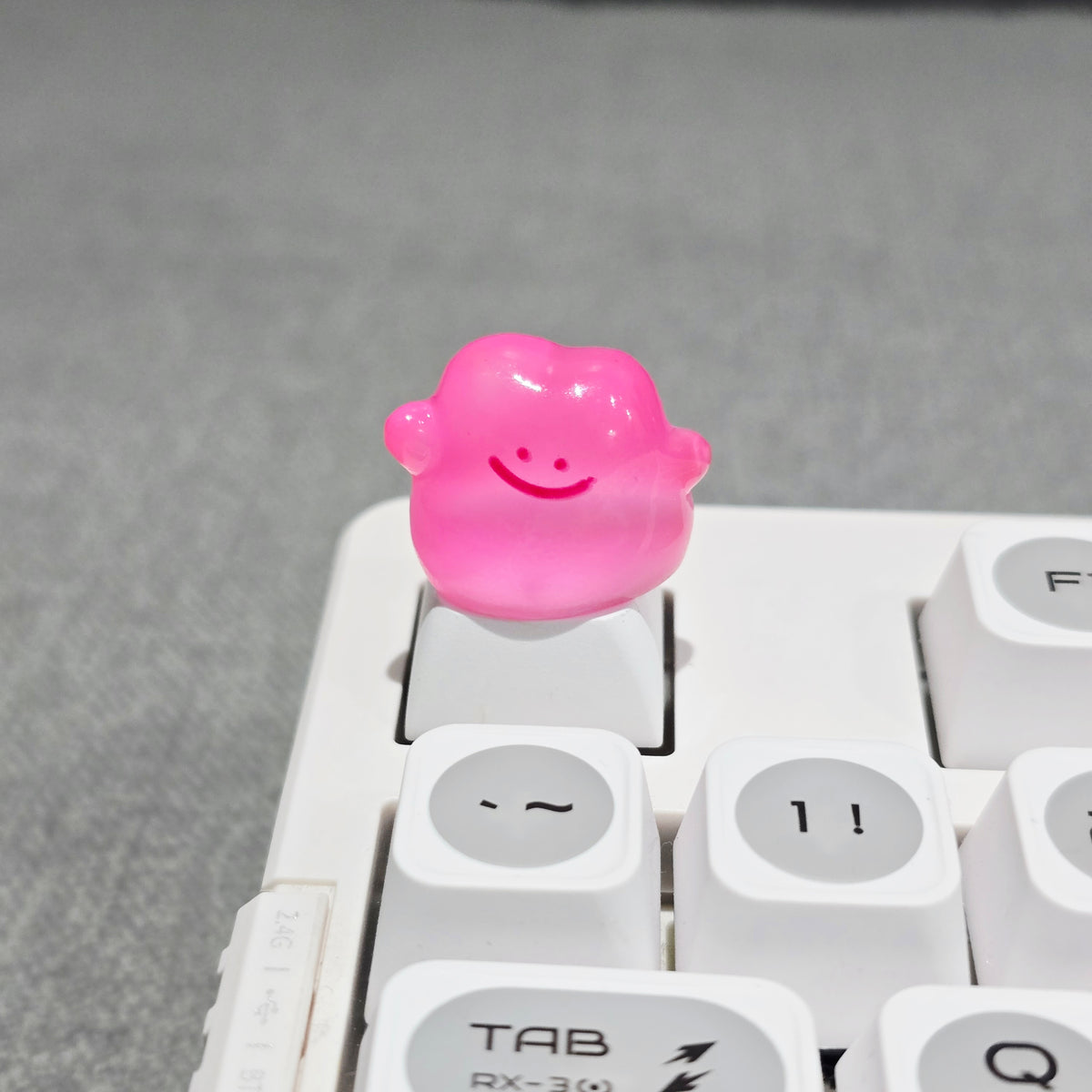 Gengar Capybara Kitten Ditto Resin Artisan Keycap