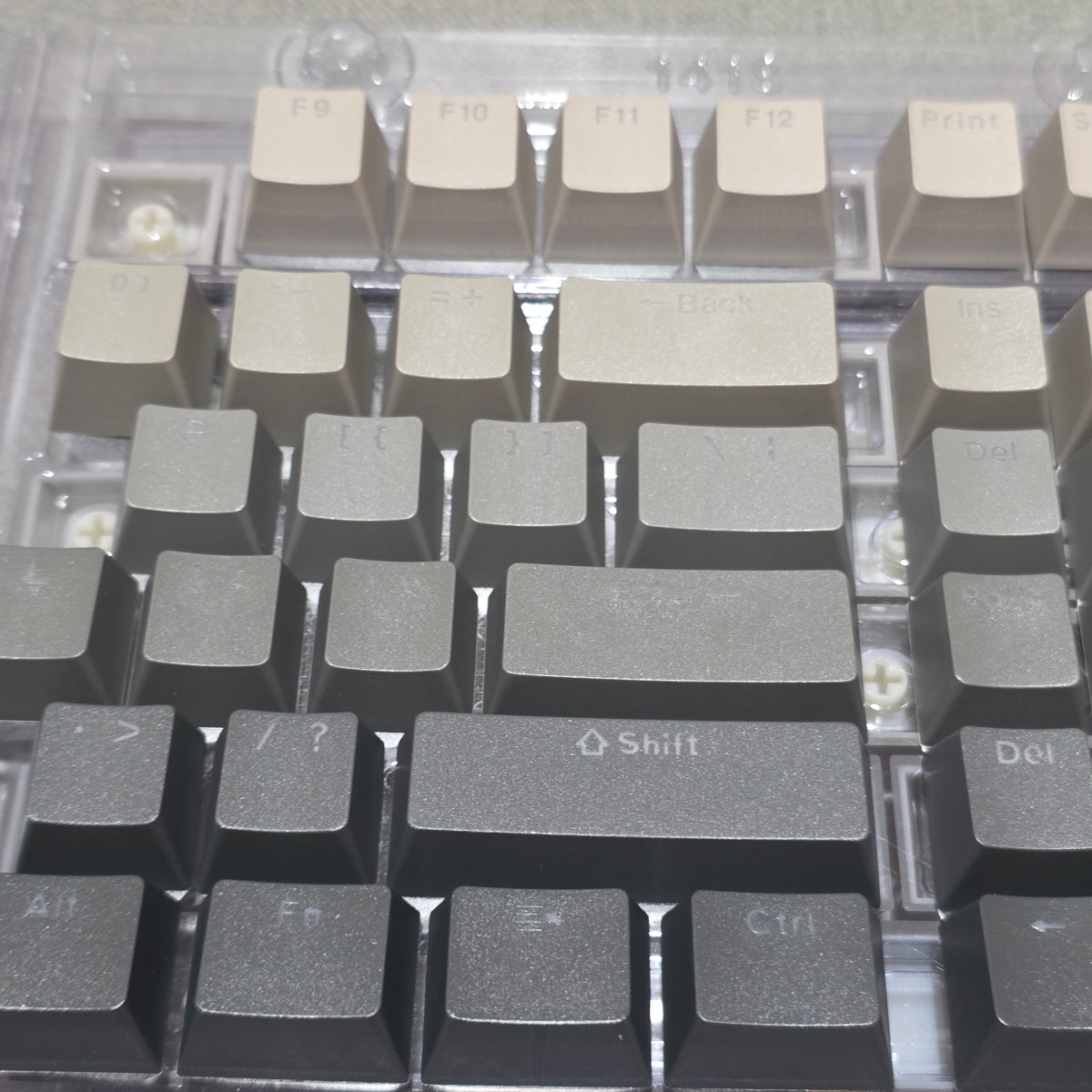 Cyber Noir Top Backlit OEM Keycaps