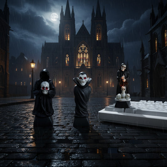Mystic Horror Dracula Grim Reaper Artisan Keycaps
